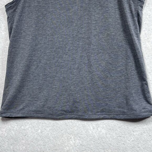 Lululemon Tank Top Womens Size 10 Heather Gray Tied To It Tank Sleeveless - Picture 4 of 10